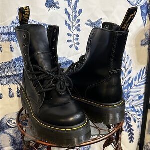 Dr. Martens Jaden Boot Smooth Leather Platforms